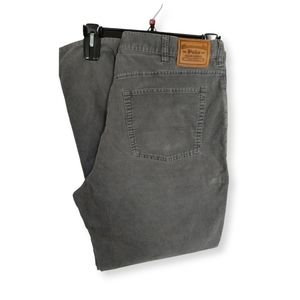 Polo Ralph Lauren Grey Men's Corduroy Pants Chinos Dungarees Jeans 38x30 Gray